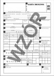 Sm-101 Karta drogowa samochodu osobowego (z numeracją)